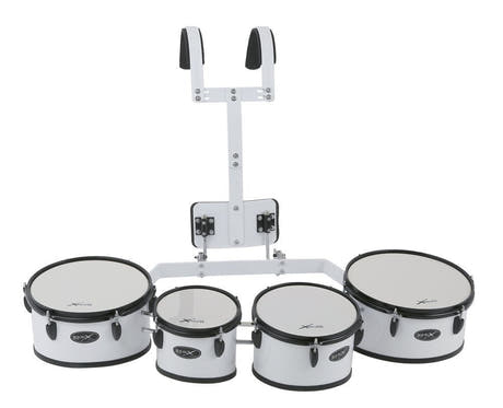 Basix, ensemble de toms quad pour fanfare, 8", 10", 12" et 13"