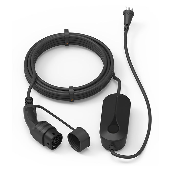 Avant chargeur nomade Type-2 6 A monophasé 5 mètres avec sac