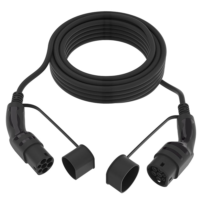 Câble de recharge Type-2 16A triphasé 7,5 mètres