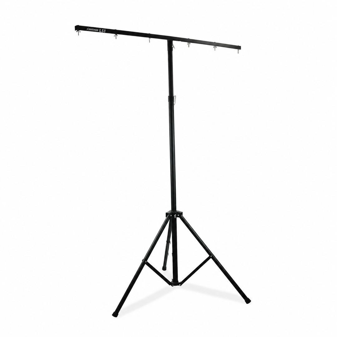 Hardman LS1, pied d’éclairage avec barre transversale, de 1,6 à 2,8 m, 45 kg