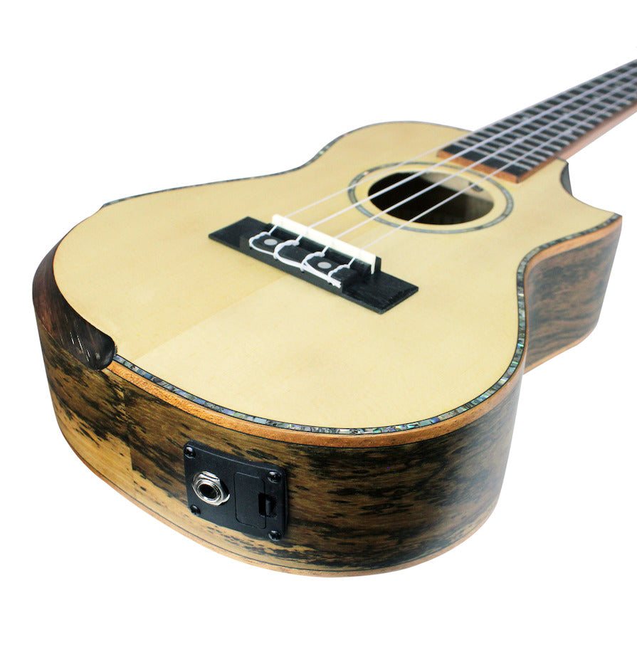 Reno RU380CE Ukulélé de concert (Naturel)