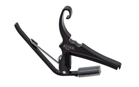 Kyser KG6BCA Capodastre - Black Chrome