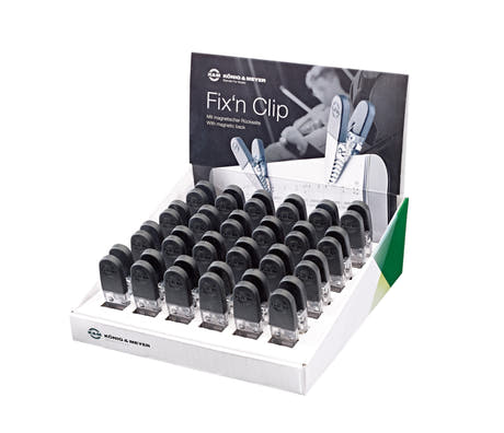 K&M 16055 Pinces pour partitions 24 pcs