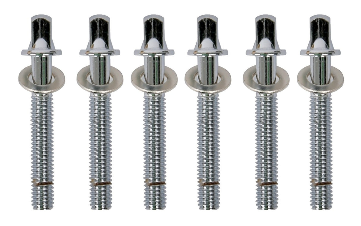 Latin Percussion Tension rods Timbale - Aspire LPA256 - Chrome , 6 pieces (LPA2541)