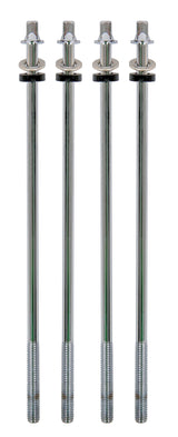 Latin Percussion Tension rods Brazilian Caixa - LP3212 - Chrome, 4 pieces (LP3922)