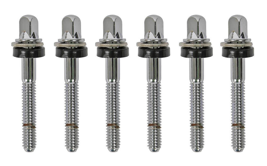 Latin Percussion Tension rods Mini Timbales + Micro Snare + Drum Timbales - LP845-K 845-JD LP846-SN LP848-SN LP812-C LP813-C LP812-BN LP813-BN - Chrome , 6 pièces (LP2540)
