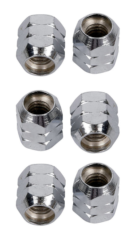 Écrous LP952 Super Nuts 5/16", chromés, 6 pièces