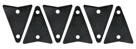 Latin Percussion Quincaillerie pour Congas Coussin en plastique pour plaque latérale - Classic (2 trous) (LP631)