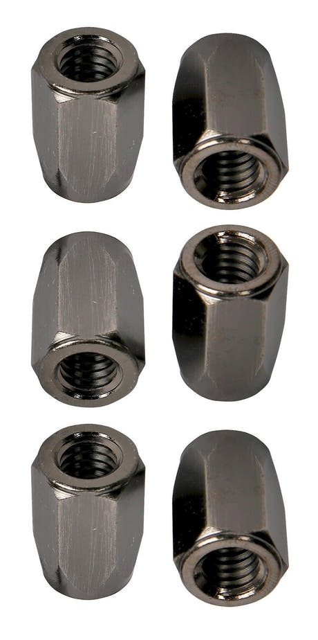 LP952-BN Super Nuts écrous 3/8", nickel brossé, 6 pièces