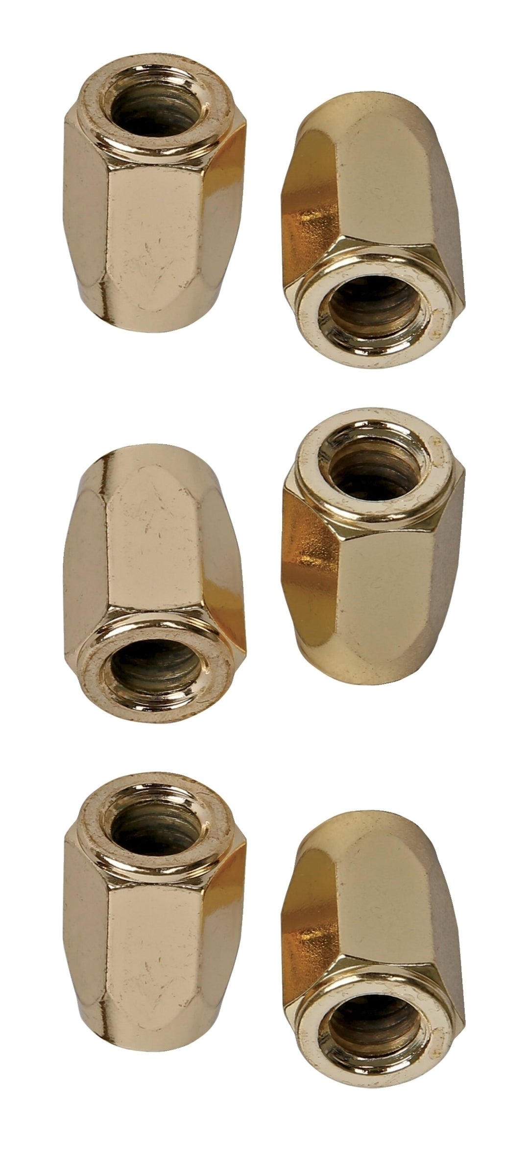 Accessoires de vis de réglage et tiges de tension Latin Percussion Tuning Nut Super Nuts - 3/8" Gold (LP952D)