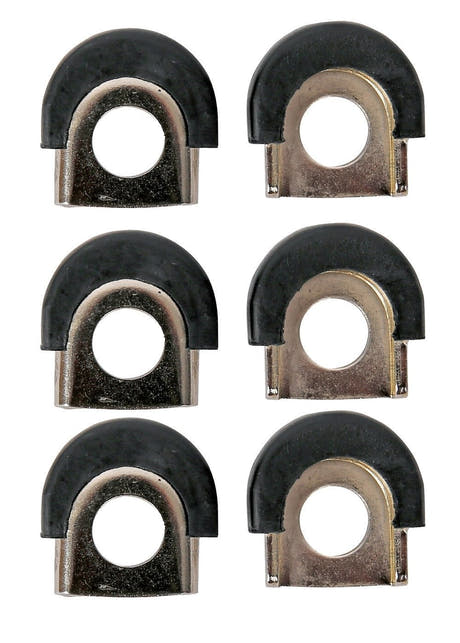 LP628G-C Procare protections de coque pour congas, trou de 3/8", chromées, 6 pièces