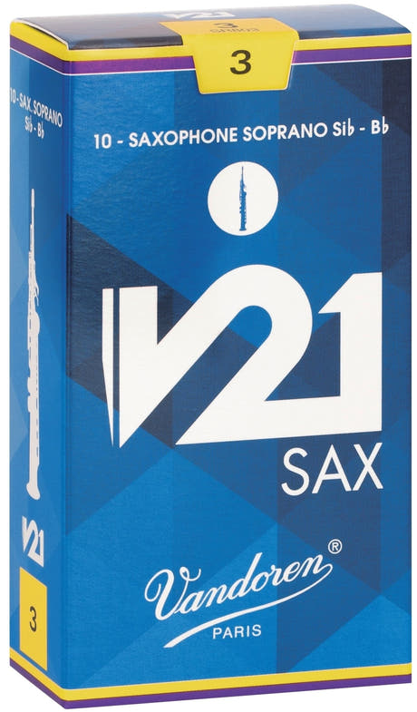 Vandoren anches de saxophone soprano V21 - 3