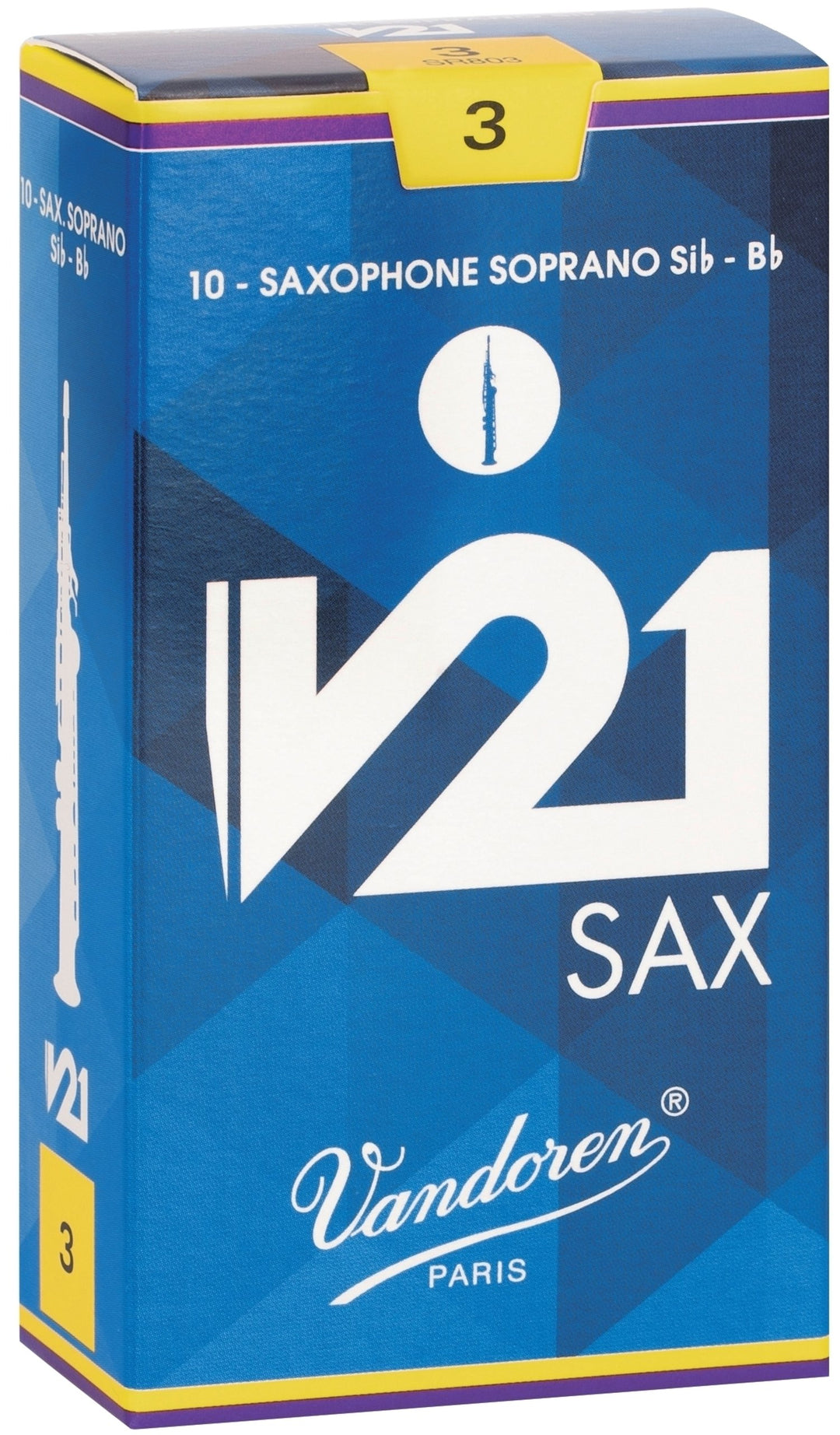 Vandoren anches de saxophone soprano V21 - 3