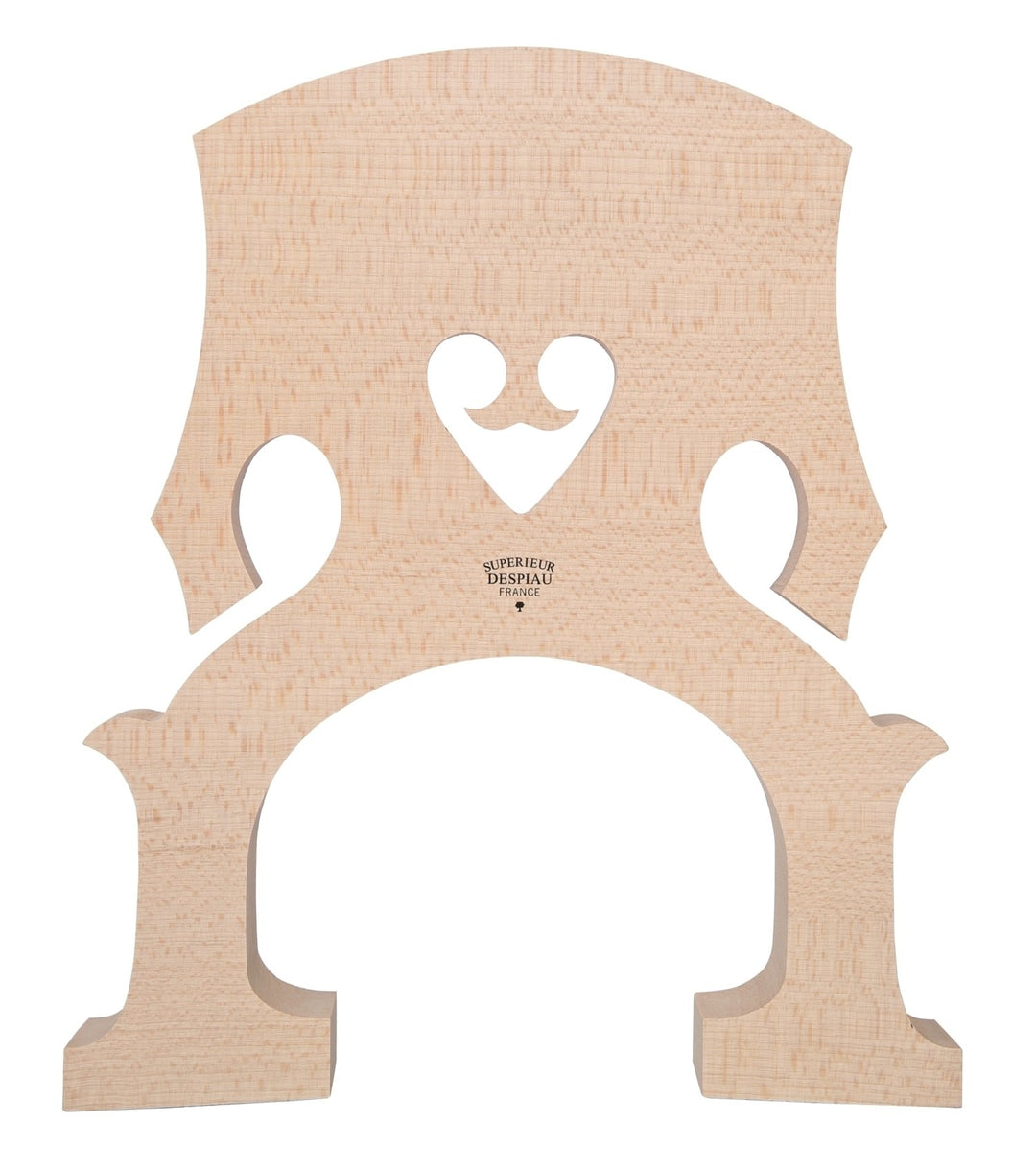 Despiau chevalet de contrebasse - 1/8 (largeur du pied 115)