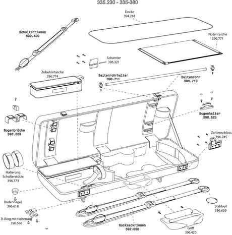 GEWA Viola case Air 2.8 - Housse