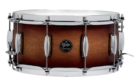 Gretsch Renown Maple caisse claire 14" x 6,5", Satin Tobacco Burst