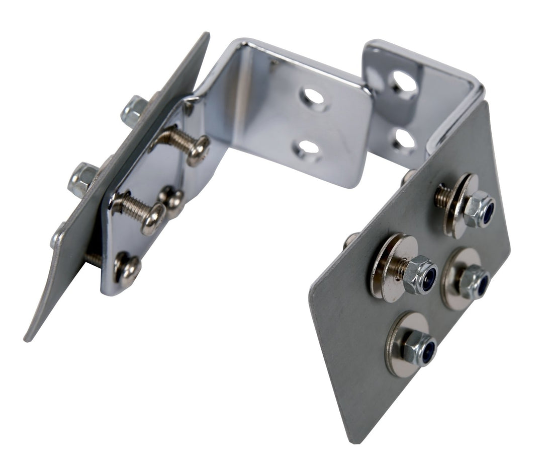 Latin Percussion Mount bracket Timbales pour LP + fûts Tito Puente + LP980 - LP981 LP981A LP982 stands - 2 trous, Chrome (LP984)