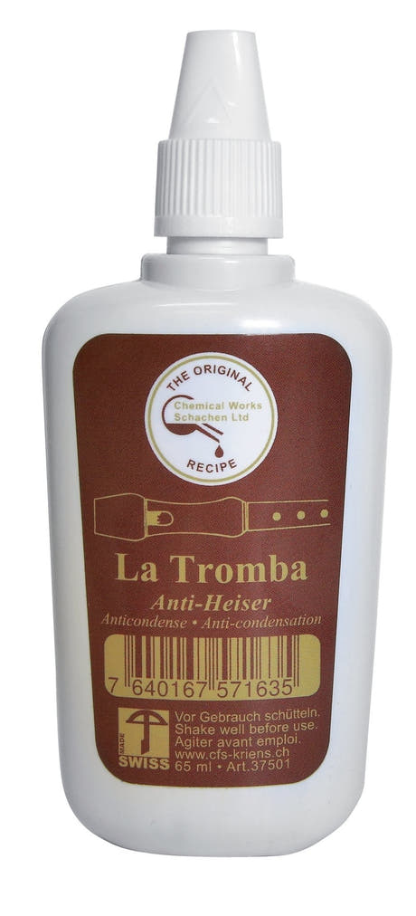 La Tromba Anti-Hoarseness pour instruments à vent en bois, 65 ml