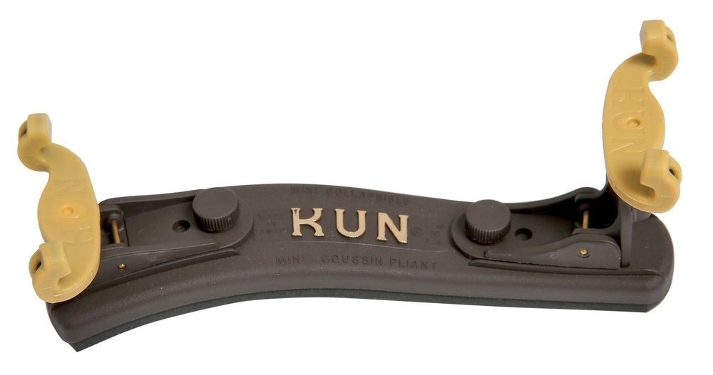 Kun Collapsible Mini épaulière pour violons 1/4 à 1/16, rouge