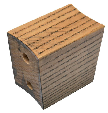 LP739-ASH bloc central pour bongos Comfort Curve, frêne nord-américain