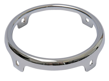 Latin Percussion Hooped Music Collection LPMC Bongo - 4 1/4" Chrome | 4 holes (LPM921)
