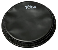 Peau de Djembe Toca Freestyle Mech. Tuned - 10" en peau de chèvre noire, mécanique (TP-FHMB10)