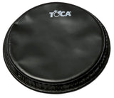 Peau de Djembe Toca Freestyle Mech. Tuned - 10" en peau de chèvre noire, mécanique (TP-FHMB10)