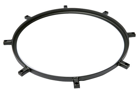 Latin Percussion Hooped RAW series Trash caisse claire LP1601 - 14" Bottom Rim | 8 trous (LP1601C)