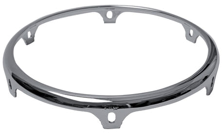 Latin Percussion Hooped Conga Comfort Curve II - X Series - Chrome - 11 3/4" Conga | 6 hole (LP735A)