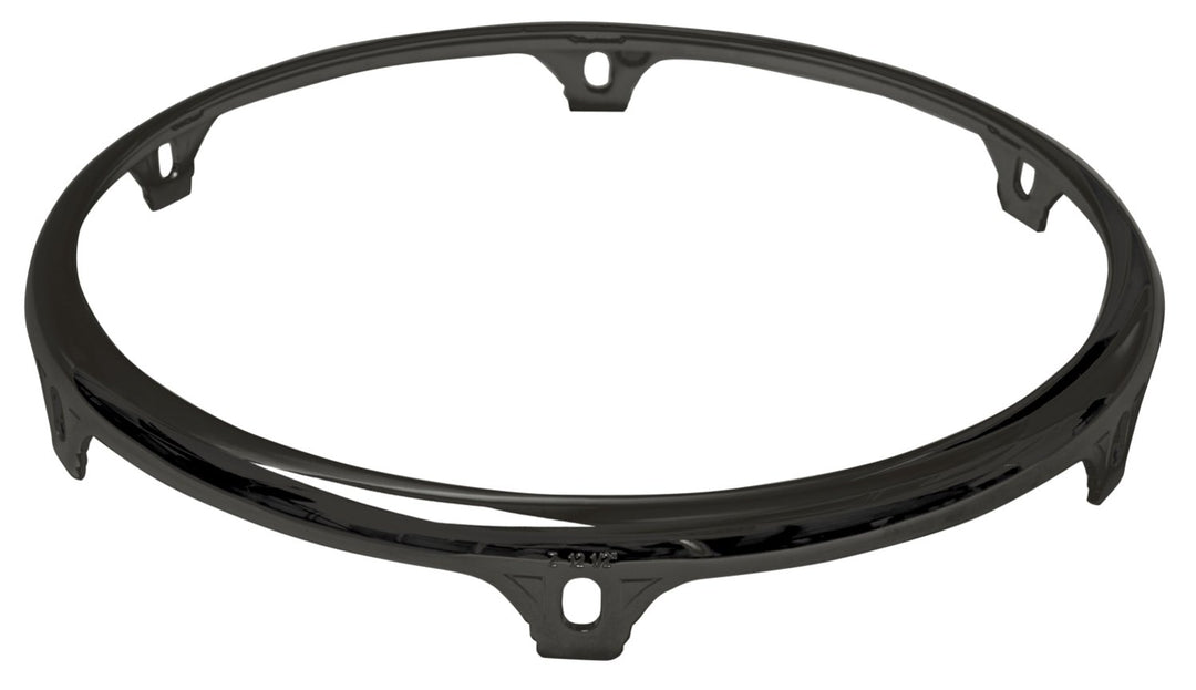 Latin Percussion Hooped Conga Comfort Curve II - Z Series (col allongé) Black Mirror - 12 1/2" Tumba | 6 trous (LP774C)