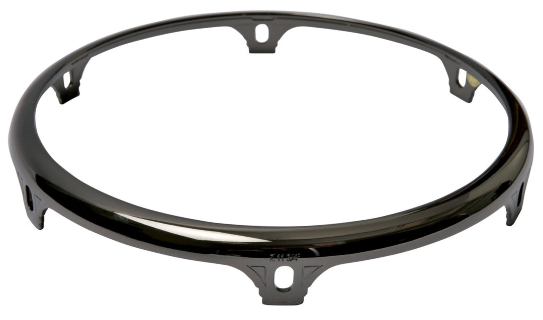 Latin Percussion Hooped Conga Comfort Curve II - Z Series (col allongé) Black Mirror - 11 3/4" Conga | 6 trous (LP773C)