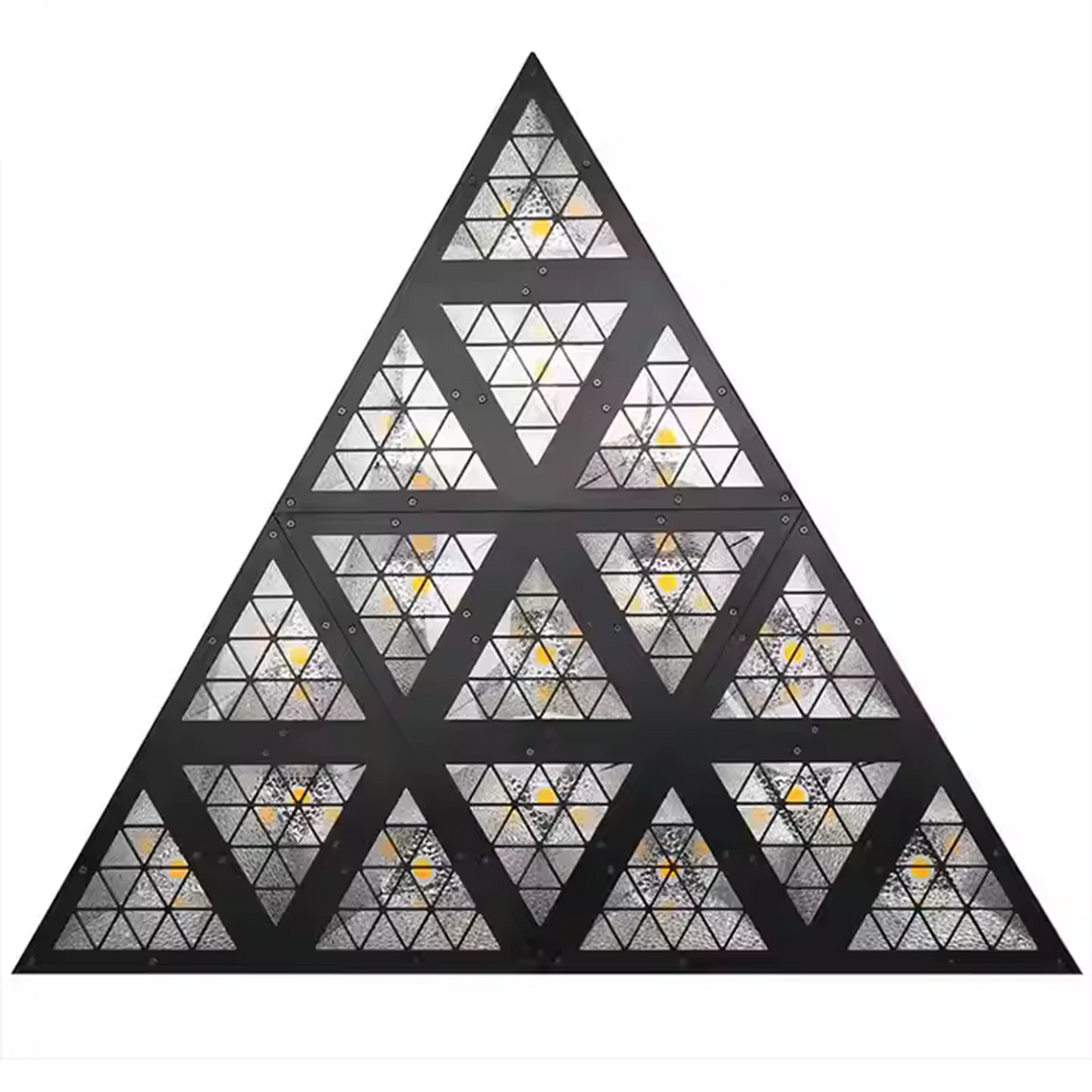 LIGHT4ME TRIANGIS LED effet lumineux 64x2W RGBA axe