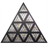 LIGHT4ME TRIANGIS LED effet lumineux 64x2W RGBA axe