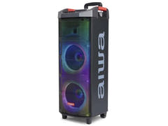 AIWA KTSP-730 enceinte Party trolley 90W RMS avec Bluetooth, RGB