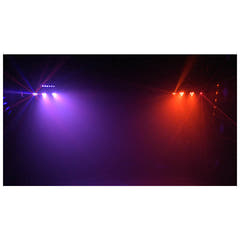 LIGHT4ME T-BAR LASER STROBE LED PAR DERBY UV IR multi-effets