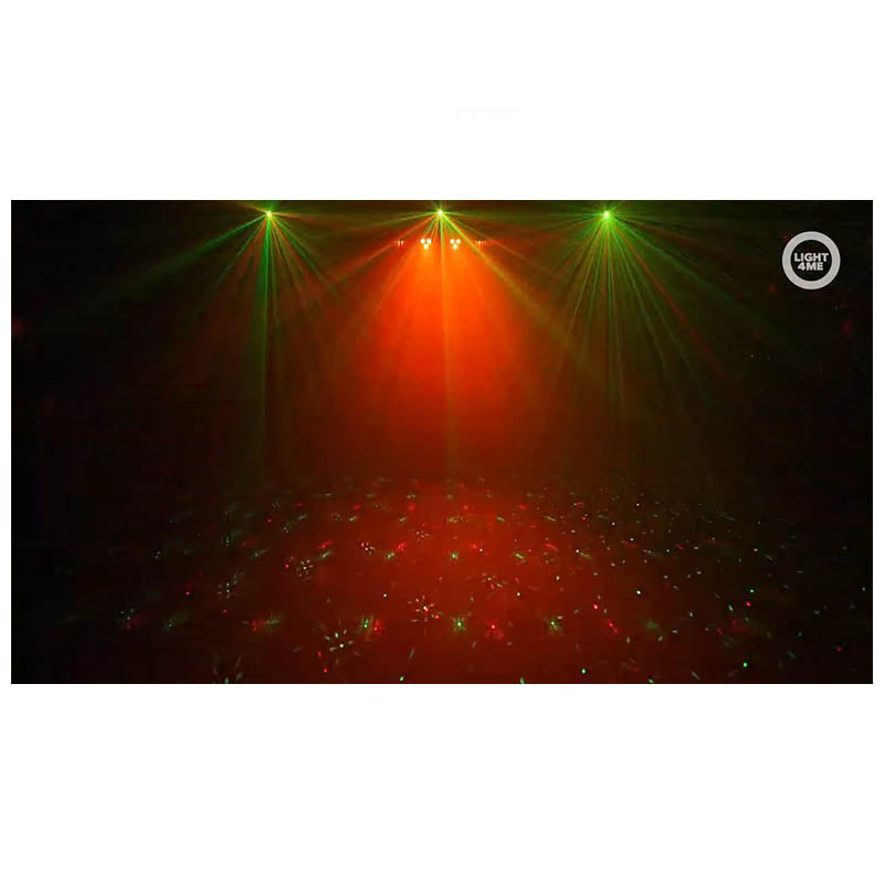 Light4Me T-Bar LED projecteur Derby Laser MultiBar