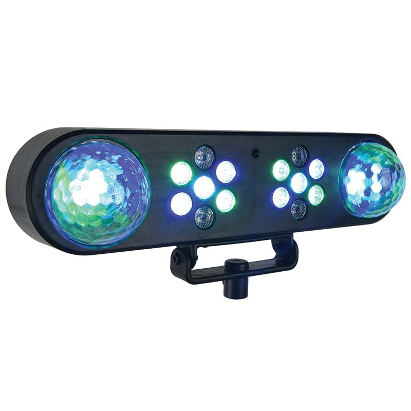 LIGHT4ME MAGIC BAR effet boule à facettes LED PAR + stand + télécommande