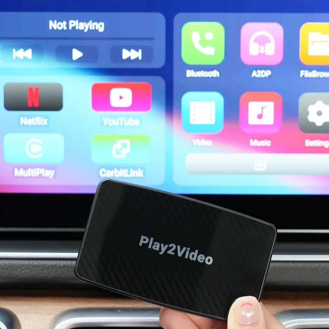 Adaptateur tout-en-un CarPlay sans fil, Android Auto et Vidéo