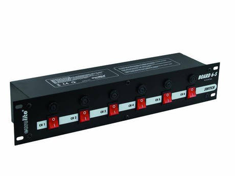 Eurolite Board 6-S Panneau d'Interrupteur