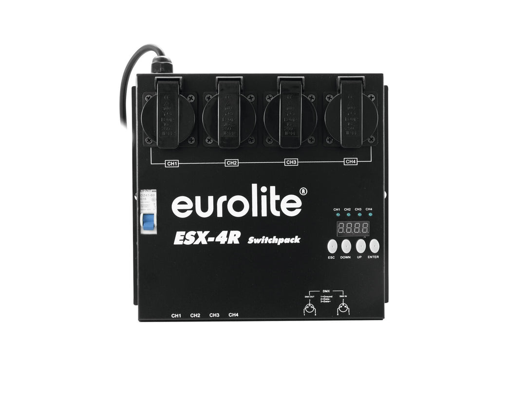 EUROLITE ESX-4R DMX RDM Pack de commutation