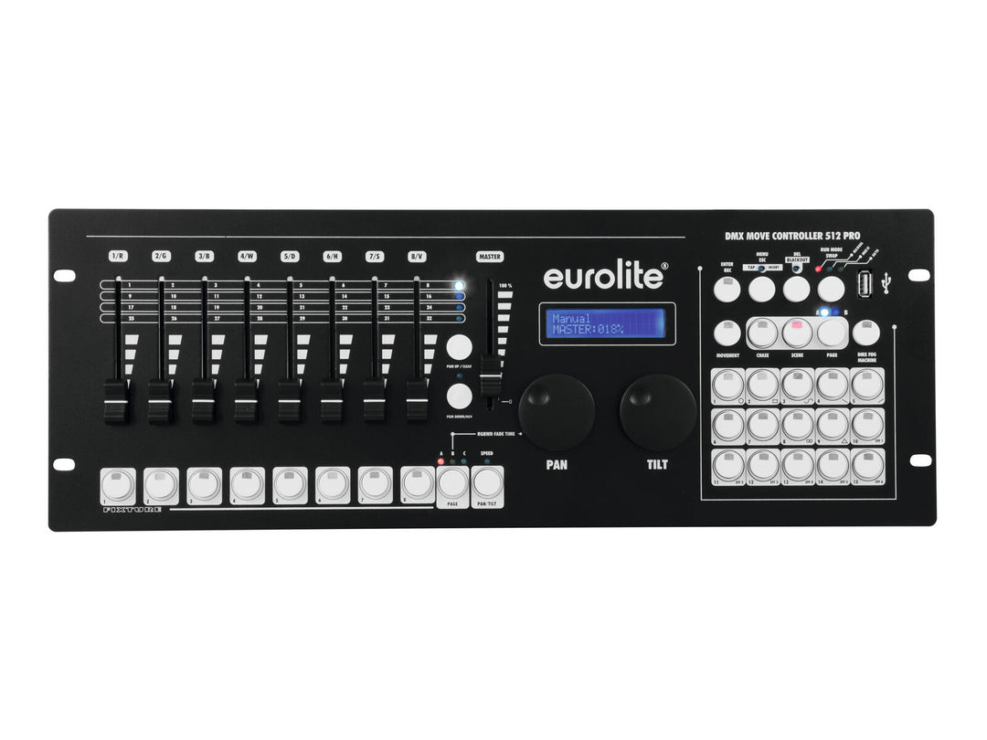 EUROLITE Contrôleur DMX Move 512 PRO