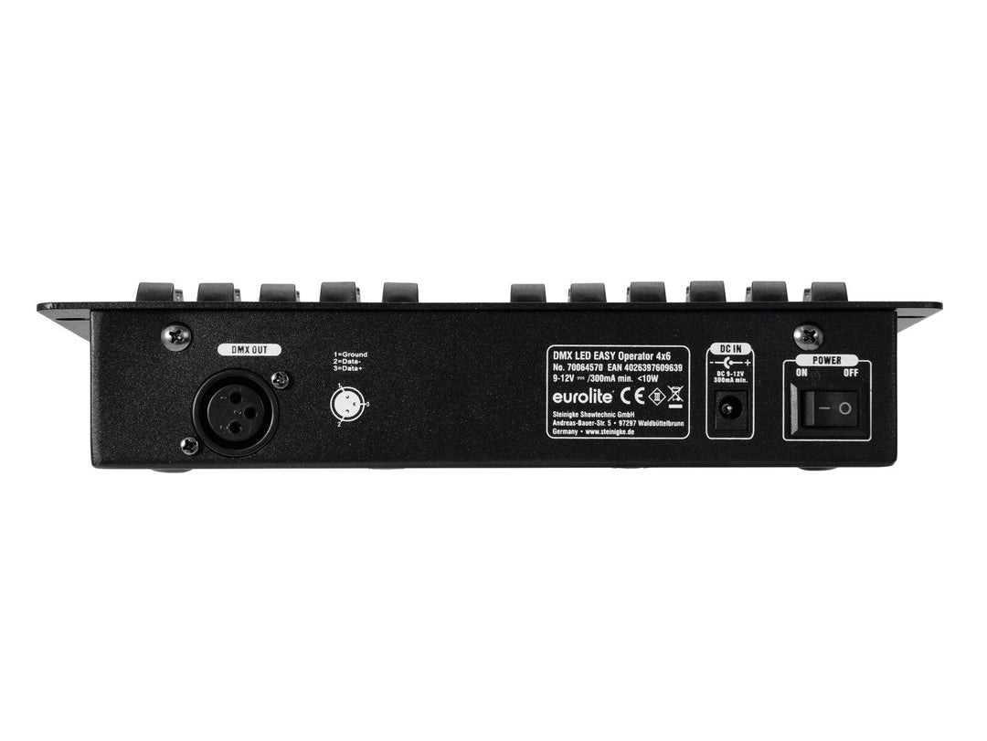 EUROLITE DMX LED EASY Contrôleur 4x6