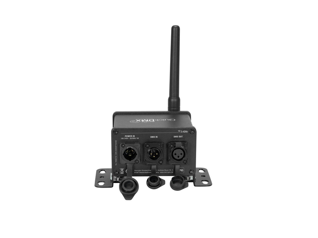 EUROLITE QuickDMX Émetteur/récepteur sans fil extérieur