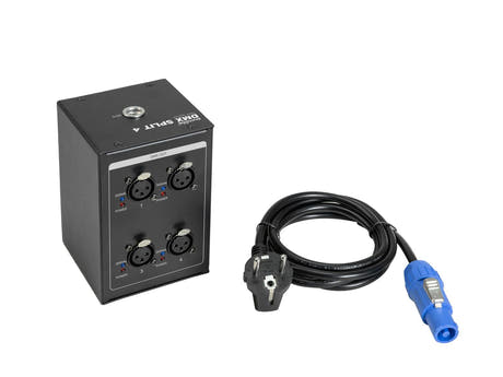 EUROLITE Répartiteur DMX 4 Mini Splitter 3pol