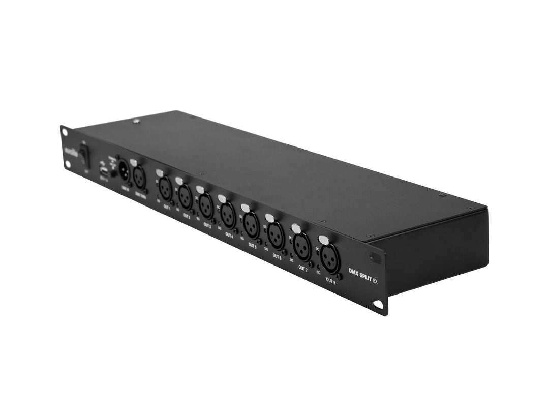 EUROLITE DMX Split 8X répartiteur 3 broches