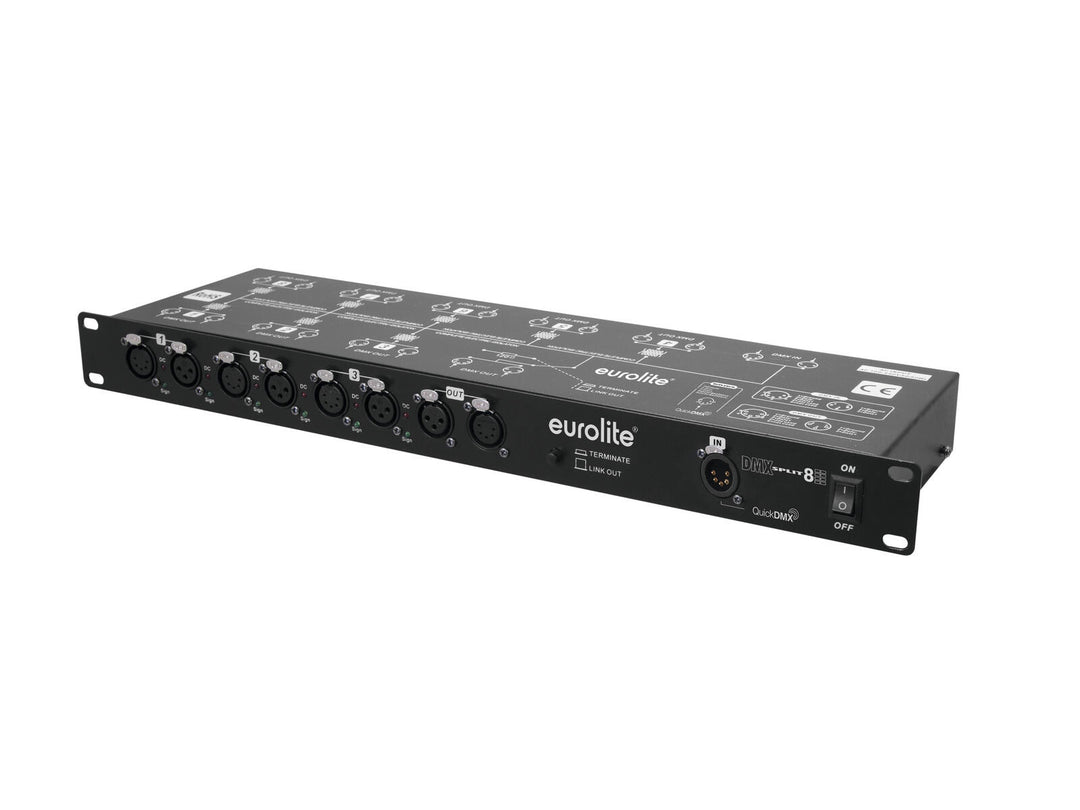 EUROLITE DMX Split 8X Répartiteur