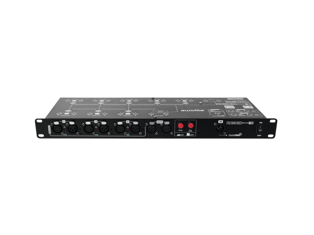 EUROLITE DMX Split 8X RDM Répartiteur
