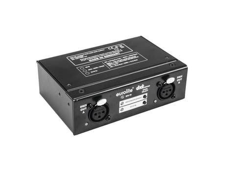 EUROLITE DXT-SP 1in/2out PRO Répartiteur DMX RDM