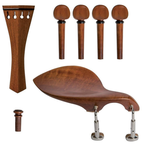 Garniture GEWA en buis pour violons, mentonnière Guarneri
