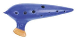 Ocarina Plaschke Classic en do, 16 cm, de C2 à F3, émaillée bleue